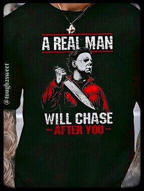 🆕️LAST 1🗡️MICHAEL MYERS MENS XXL HORROR RETRO GRAPHIC ICONIC HALLOWEEN T'SHIRT